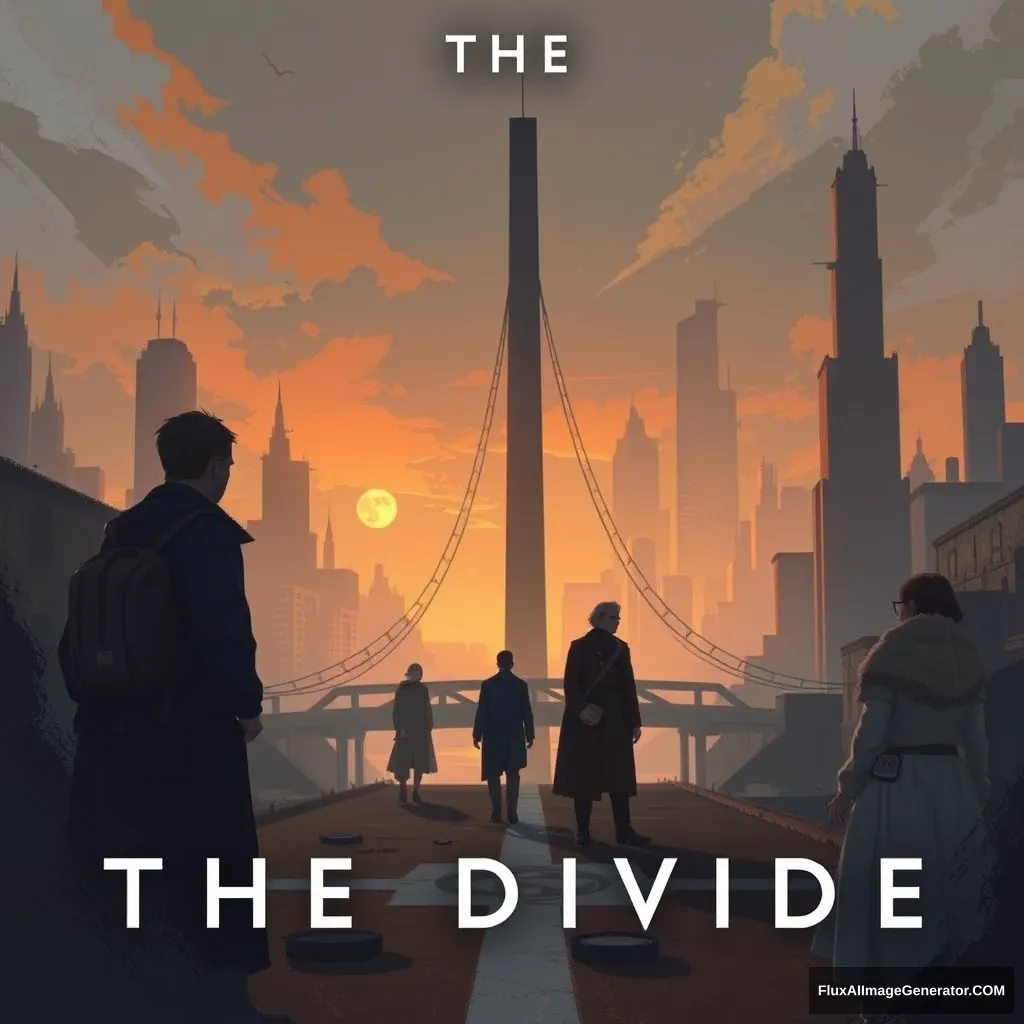 The Divide: Series Overview
Setting
"The Divide" is set in the twin cities of Vostria and Eletrax, separated by a mysterious energy called "Resonance." As an expiring treaty threatens to deepen the divide, key figures from both sides must navigate political intrigue, personal challenges, and the very nature of consciousness itself to forge a new future.
World Building
The Resonance
A mysterious energy separating Vostria and Eletrax
Influences technology, health, and possibly consciousness itself
The Treaty
Long-standing agreement regulating Resonance use between the cities
Nearing expiration, causing political tension and social unrest
Symbol of fragile peace between the divided cities
Annual Fair
Vostrian tradition marking the anniversary of the treaty
Gathering point for characters from both sides of the divide
The Bridge
Crucial structure for regulating Resonance between the cities
Its true importance is not widely known
Main Characters
Cedric: The Ailing Leader
Role: Leader of Vostria
Conflict: Balancing city's needs with declining health
Warrick: The Innovator
Role: Lead scientist and doctor in Vostria
Goal: Develop upgrades to enhance and prolong life, particularly for Cedric
Kozar: The Middleman
Ability: Unknown, possibly related to navigating the divide
Role: Facilitates communication between sides, with shifting loyalties
Loui: The Protector
Role: Close to Cedric, protective of Vostrian interests
Conflict: Balancing loyalty with growing concerns about leadership
Sami: The Heir
Role: Cedric's child, potential future leader
Conflict: Coming to terms with father's decline and city's challenges
Adam: The Confidant
Role: Privy to inside information, friend to Loui and Sami
Conflict: Torn between sharing crucial information and maintaining trust
S.A.M.I: The Enigma
Role: Works with LOTUS in Eletrax, connection to Cedric
Age: Early 20's
Traits: Demure, guarded, skilled at hiding secrets
Conflict: Struggling with self-acceptance and her unique perspective on Resonance
Sarah: The Inventor
Role: Creates devices for cross-side communication and Resonance manipulation
Conflict: Balancing scientific progress with ethical concerns
Tom: The Bridge
Role: Experiences life on both sides of the divide
Conflict: Torn between loyalties to family and newfound perspectives
Lisa: The Activist
Role: Leads movement for equal Resonance rights in Eletrax
Conflict: Pushing for change while avoiding escalation of tensions
Mr. Big: The Antagonist
Role: Seeks to exploit the divide for personal gain
Goal: Create a permanent consciousness divide between the cities
S.A.M.I.'s Backstory
Unique connection to Resonance, origins mysterious
Raised in secret, trained to control her abilities
Now works with LOTUS in Eletrax, but has ties to Vostria through Cedric
Possesses valuable insights into the nature of Resonance and the divide
Themes
The nature of consciousness and its relationship to technology
The impact of societal divisions on individuals and communities
The balance between progress and tradition
The ethical implications of enhancing human capabilities
The power of cooperation in overcoming seemingly insurmountable obstacles
Secrets and their impact on individuals and society
Self-acceptance in the face of being different
The value of unique perspectives in solving complex problems
Season 1 Outline (12 episodes)
"Treaty's End"
Introduce Vostria and Eletrax, highlighting the divides
Cedric struggles with health issues during treaty renewal preparations
Vostria's annual fair begins, bringing characters together
Brief introduction of S.A.M.I. working behind the scenes in Eletrax
"Fair Winds and Foul Play"
Sarah's invention malfunctions at the fair, hinting at deeper Resonance instability
Tom witnesses the failure, bridging worlds for the first time
Warrick unveils plans for a major upgrade to Cedric's health
S.A.M.I. senses the Resonance instability from afar, raising her concerns with LOTUS
"Tunnel Vision"
Cedric takes a secret tunnel to meet Kozar, revealing hidden connections
The team discovers the true importance of the Bridge in regulating Resonance
Loui and Adam discuss concerns about Cedric, keeping Sami in the dark
S.A.M.I. is revealed to have a connection with Cedric, complicating her loyalties
"Underground Currents"
Introduction of groups working to bridge or exploit the divide
Sarah's inventions become crucial for cross-side communication
Kozar's shifting loyalties become apparent as he tries to convince Cedric to seek Warrick's help
S.A.M.I. struggles to keep her unique abilities hidden while assisting with cross-side communication
"Evolution's Edge"
Resonance pollution leads to unexpected changes in citizens
Warrick's upgrades for Cedric show promising but concerning results
Tom experiences life on the other side, gaining new perspectives
S.A.M.I.'s insights prove valuable in understanding the Resonance pollution effects
"Fracture Points"
Mr. Big's attempt to sabotage treaty negotiations threatens both sides
The team must work across the divide to prevent catastrophe
Cedric's health takes a dramatic turn, forcing difficult decisions
S.A.M.I. plays a crucial role in preventing the catastrophe, revealing some of her abilities
"Awakening Concerns"
Mass emergence of new Resonance abilities across both cities
Sarah becomes key in helping people understand their new powers
Sami begins to suspect the truth about Cedric's condition
S.A.M.I. grapples with whether to reveal more about her own Resonance connection
"Vostrian Veil"
Vostria faces a crisis as their controlled Resonance use falters
Tom confronts his family about their role in maintaining the divide
Loui struggles to keep Cedric's declining health a secret
S.A.M.I.'s loyalties are tested as she tries to help both cities
"Eletrax Rising"
Lisa leads a movement demanding equal Resonance rights for Eletrax
Sarah and Tom work to adapt Vostrian tech for Eletrax use
Adam accidentally reveals concerns about Cedric to Sami
S.A.M.I. becomes a reluctant symbol for those with unique Resonance abilities
"Resonance Storm"
Mr. Big unleashes a plan to create a permanent consciousness divide
Warrick's upgrade for Cedric goes awry, causing a Resonance surge
The cities experience a massive shared consciousness event
S.A.M.I.'s connection to Resonance becomes crucial in understanding the shared consciousness event
"At the Heart of Division"
The true source of the divide and Resonance is revealed
Each character faces their inner divisions and fears
Cedric's condition becomes public, throwing treaty negotiations into chaos
S.A.M.I. must confront her past and her role in the divide
"United Front"
Epic confrontation across physical and consciousness planes
Sarah creates a device to unify the cities' fragmented consciousness
The team must decide whether to erase the divide entirely or forge a new balance
S.A.M.I.'s unique perspective proves invaluable in forging a new balance between the cities
A new treaty is formed, but with it comes unforeseen consequences - Image