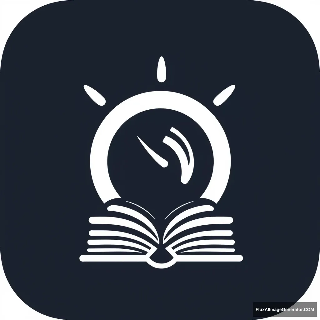 app logo, flat, reader - Image