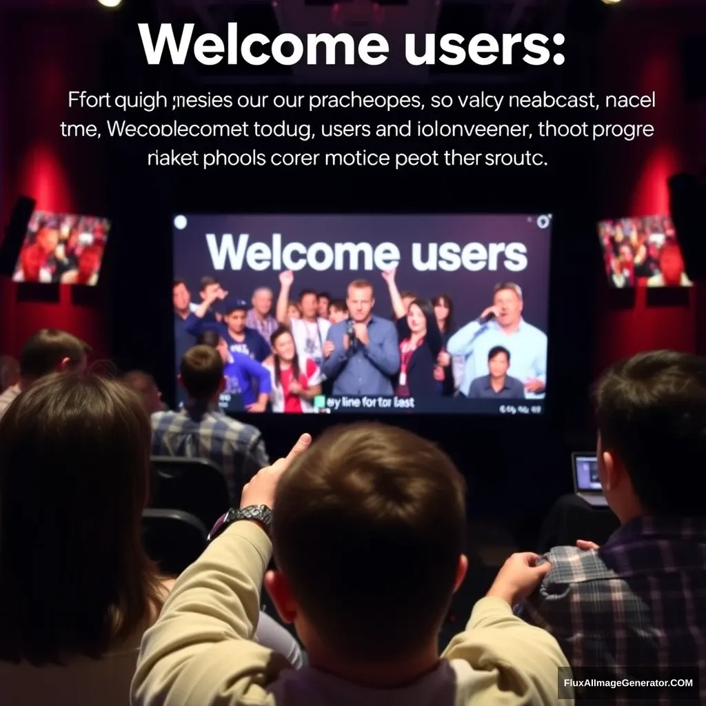 "Welcome users: When users come to our live broadcast room, welcome them in real time. Including name, time, and number of people makes the response more authentic." - Image