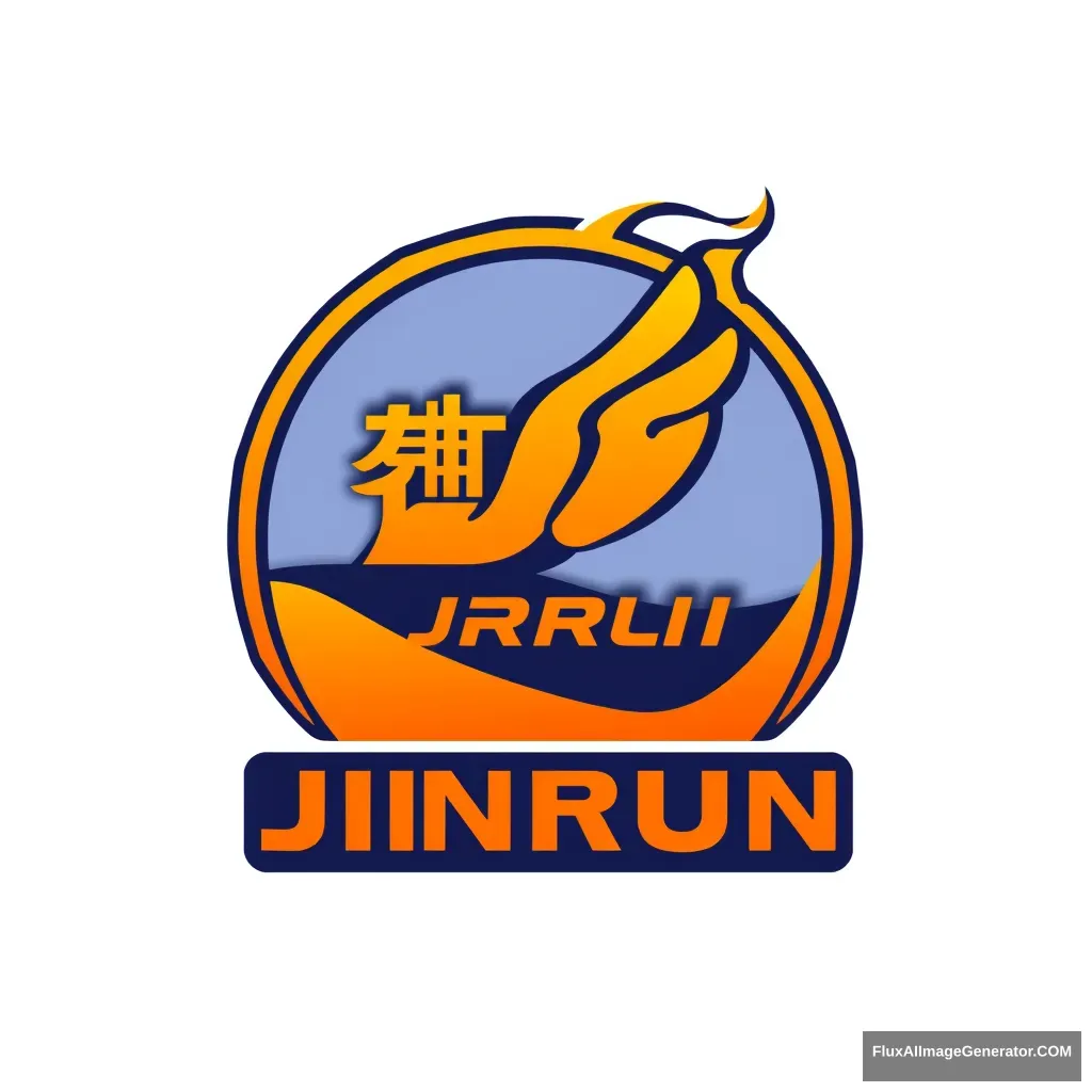 A logo, Jinrun logistics.