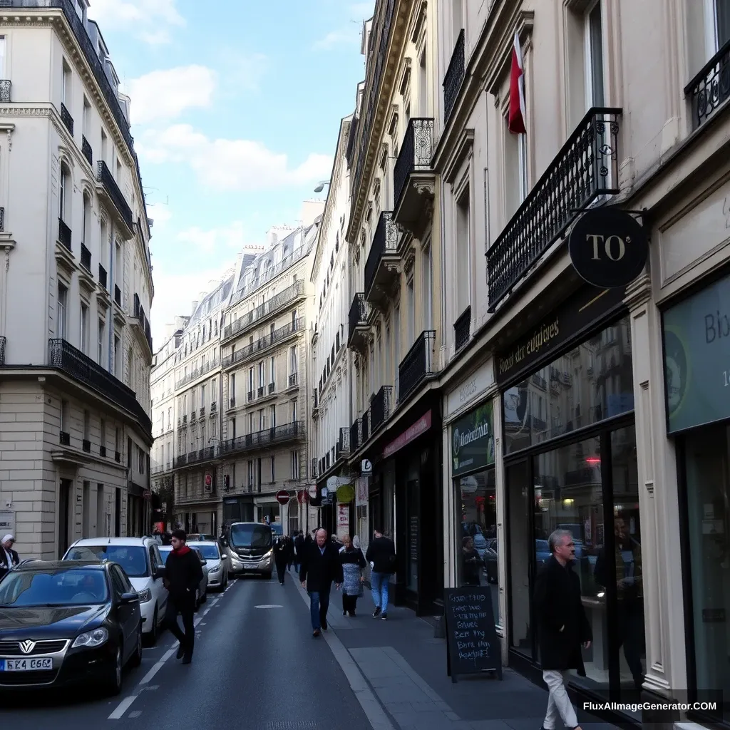 Street in Paris