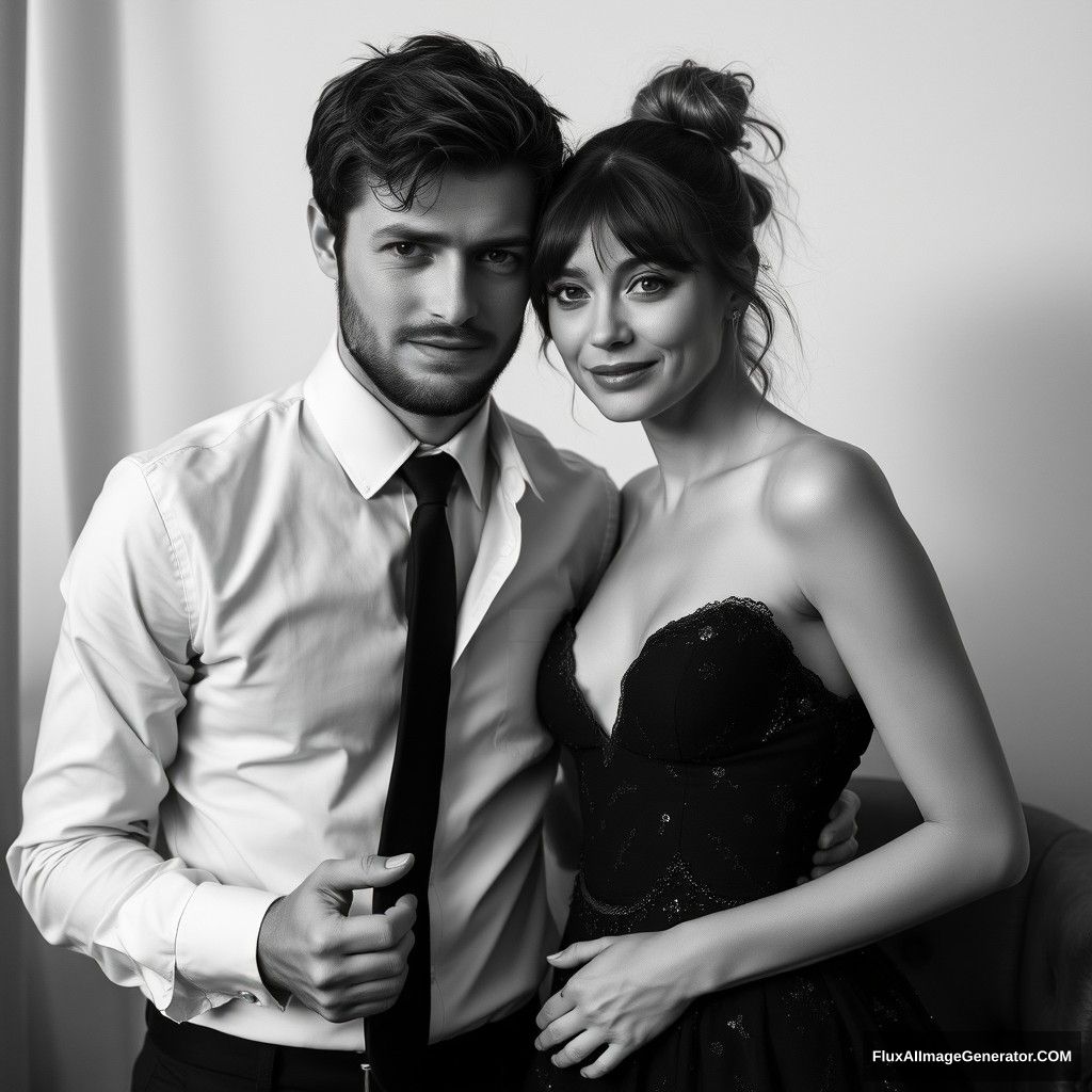 Jamie Dornan and Dakota Johnson