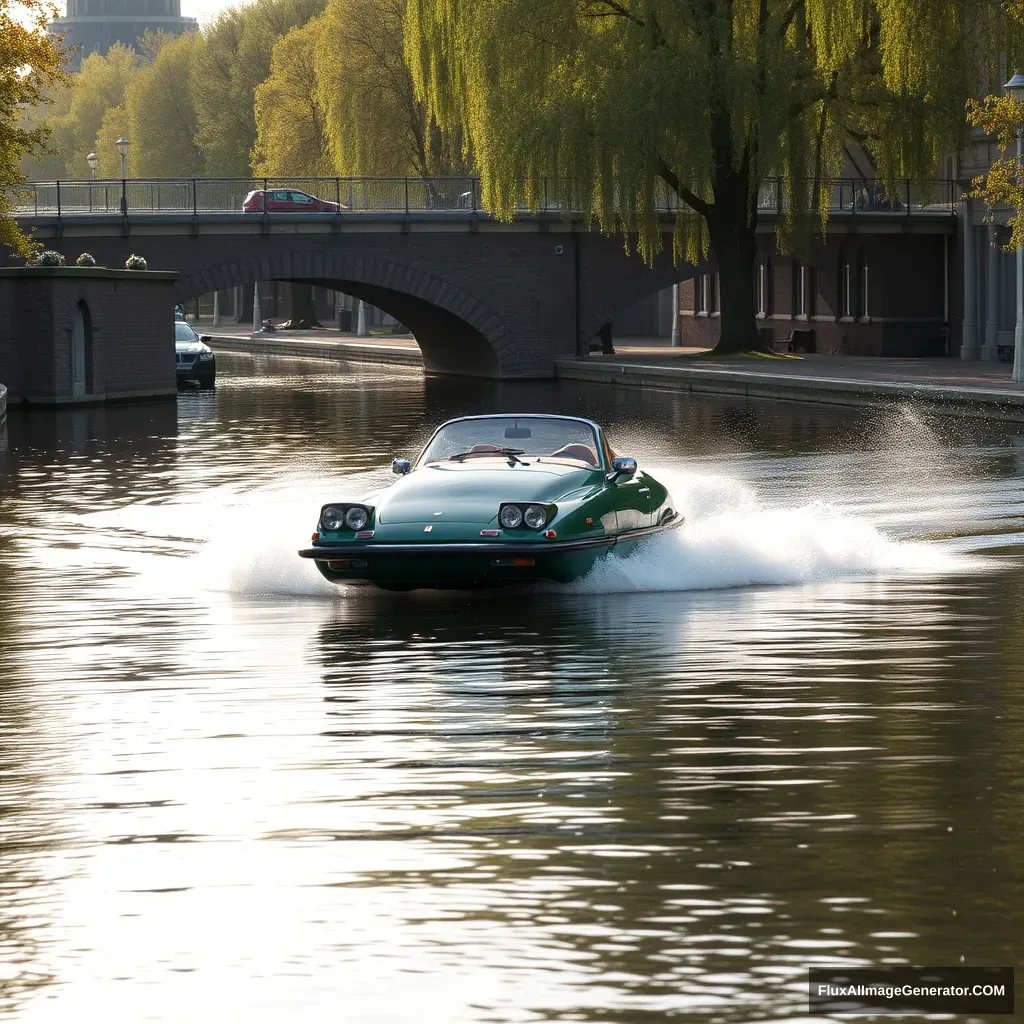 Flying Car on the waterways - Image