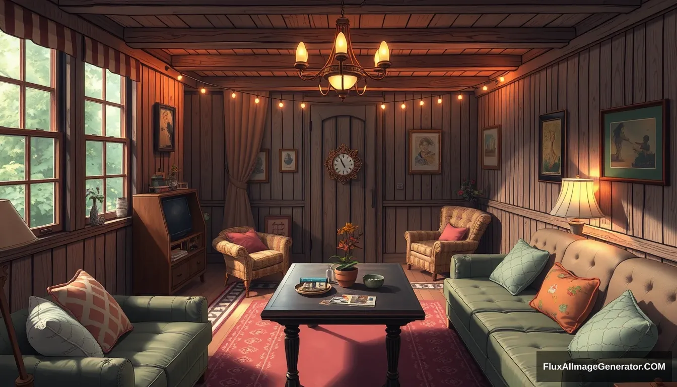 An extremely exclusive and cozy secret clubhouse for middle-school girls, HDR.