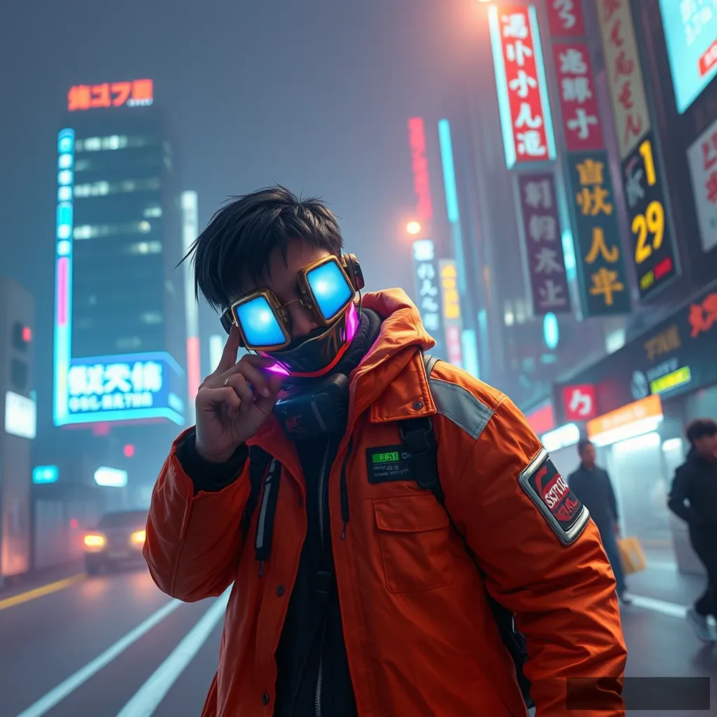 'Korean Cyberpunk Live Action Version' - Image