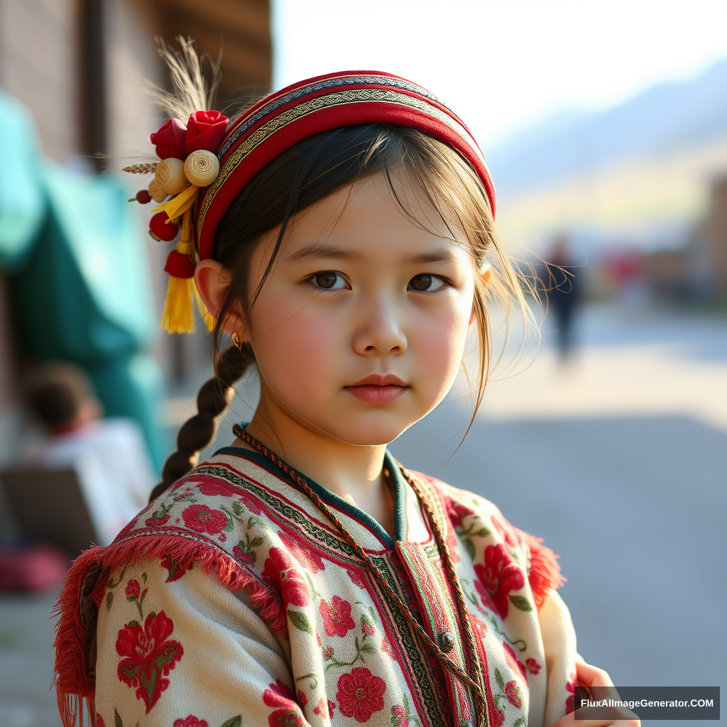 Kyrgyz girl - Image