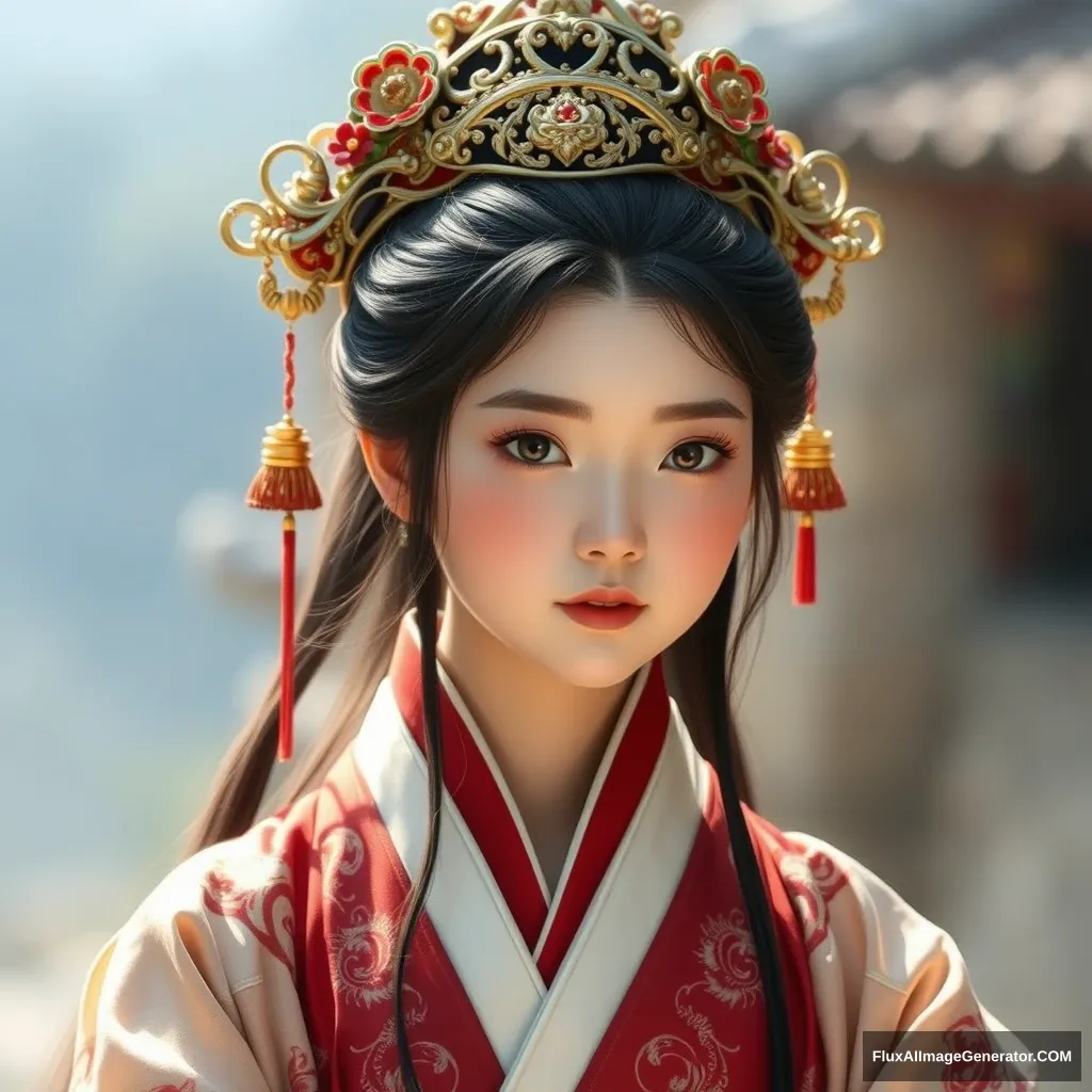 An 18-year-old beauty from the Tang Dynasty. - Image