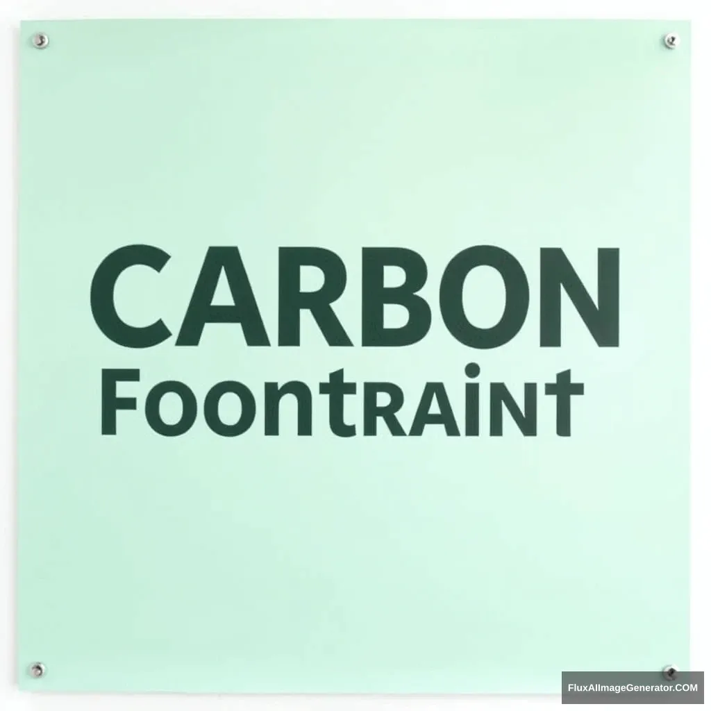 Background board for a conference on carbon footprint and carbon neutrality, with green and light blue as the main themes, highlighting the conference's focus on carbon emission control.