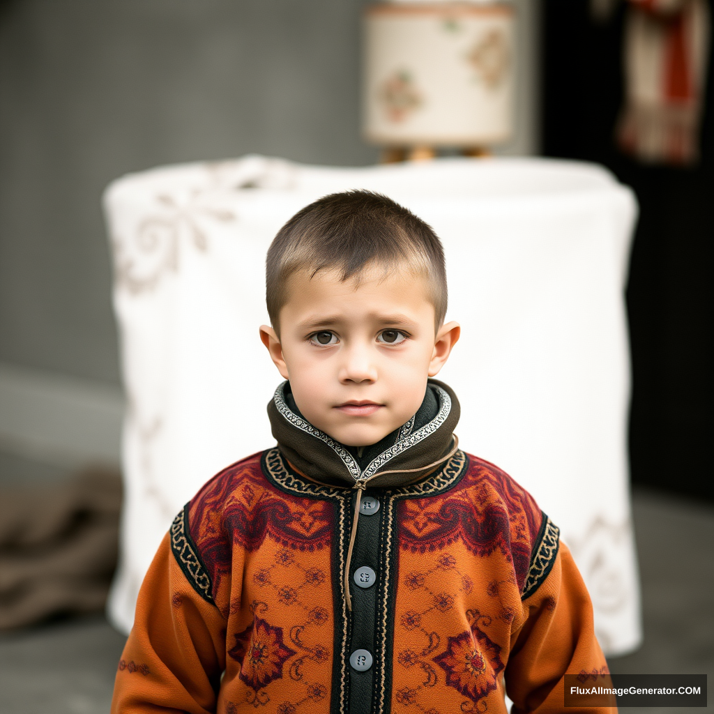 Kyrgyz boy - Image