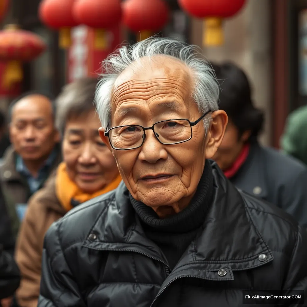 Chinese people over the age of 50 - Image