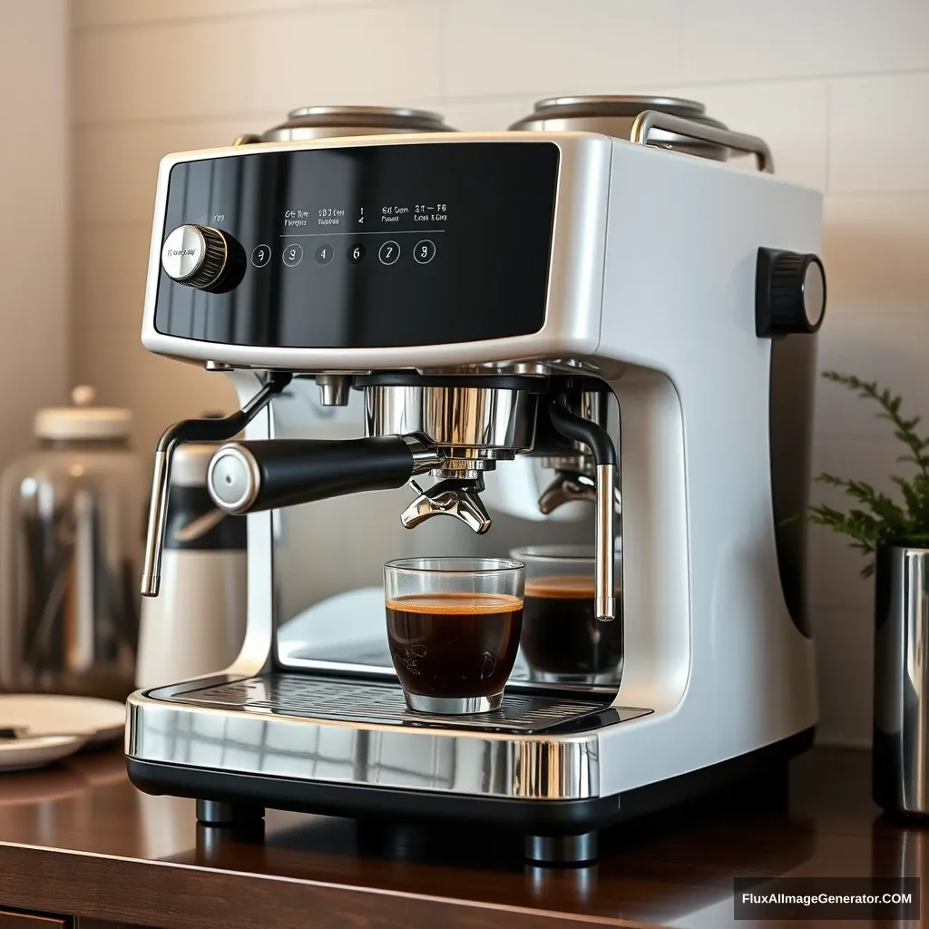 A coffee machine, beautiful. - Image