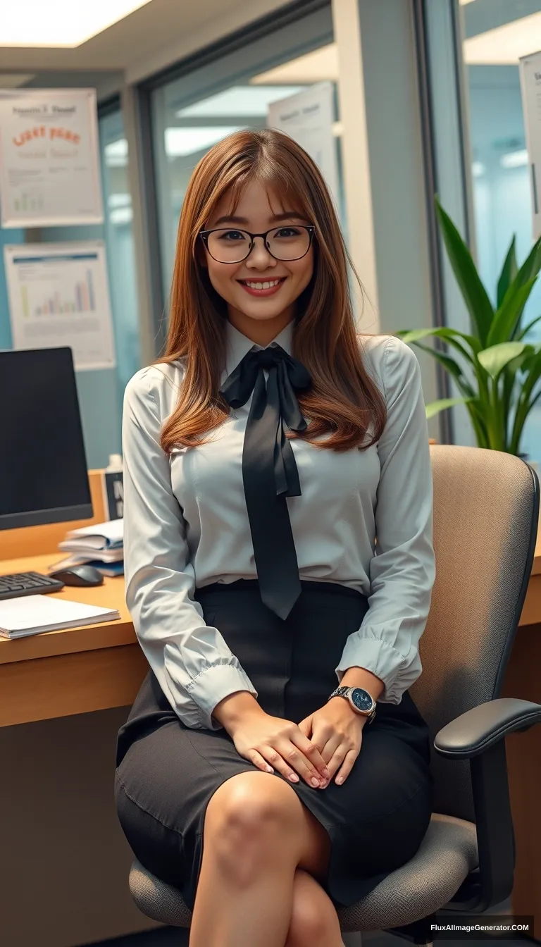 office girl