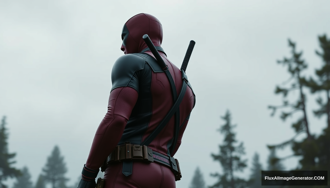 Deadpool with a huge butt.