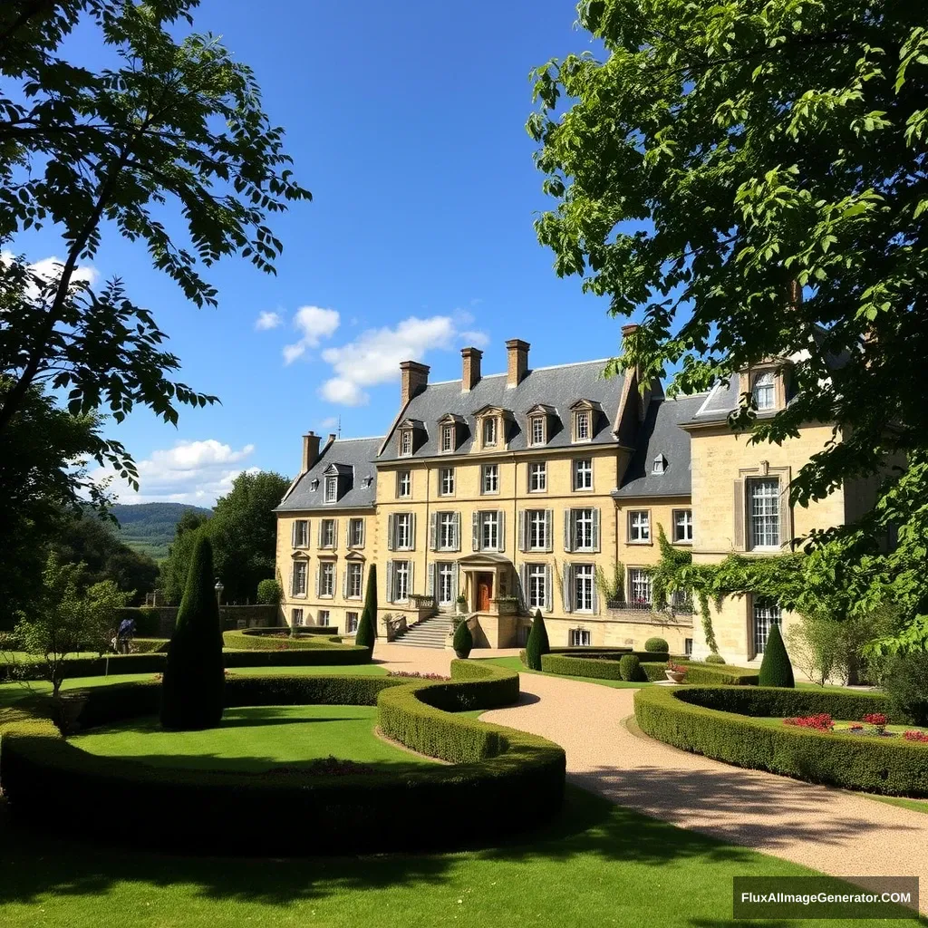 An amazing estate in Burgundy