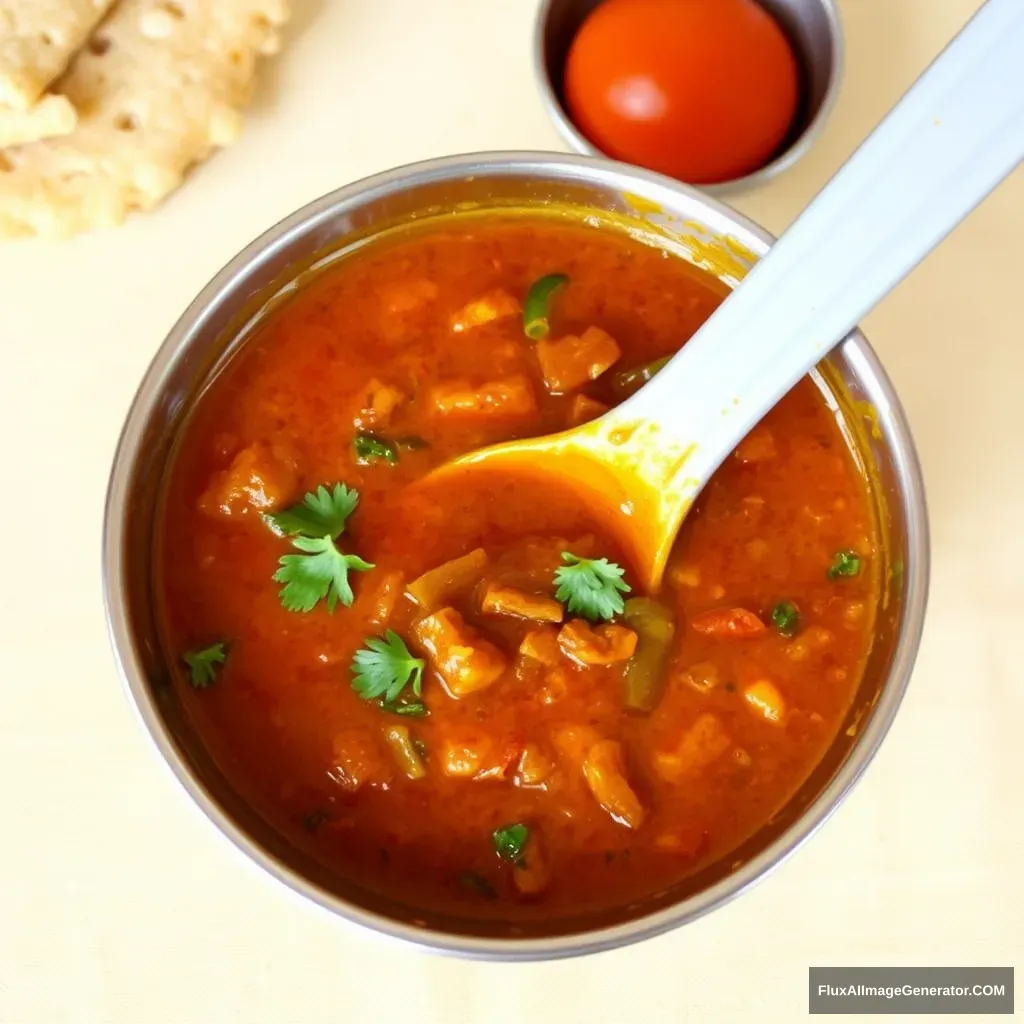 Idly Sambar chutney