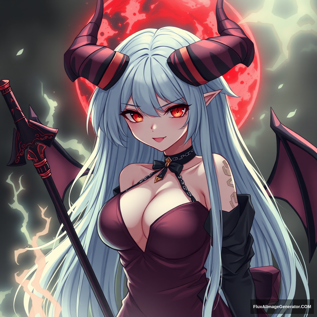 anime demon woman