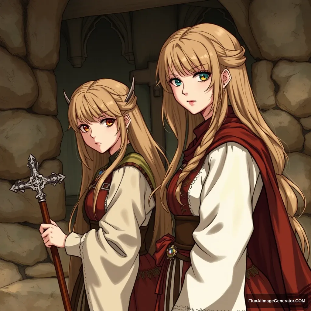 Medieval anime girls