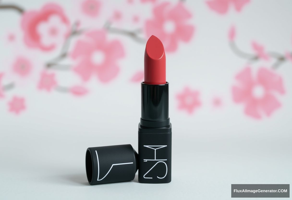 NARS lipstick, Japanese background - Image