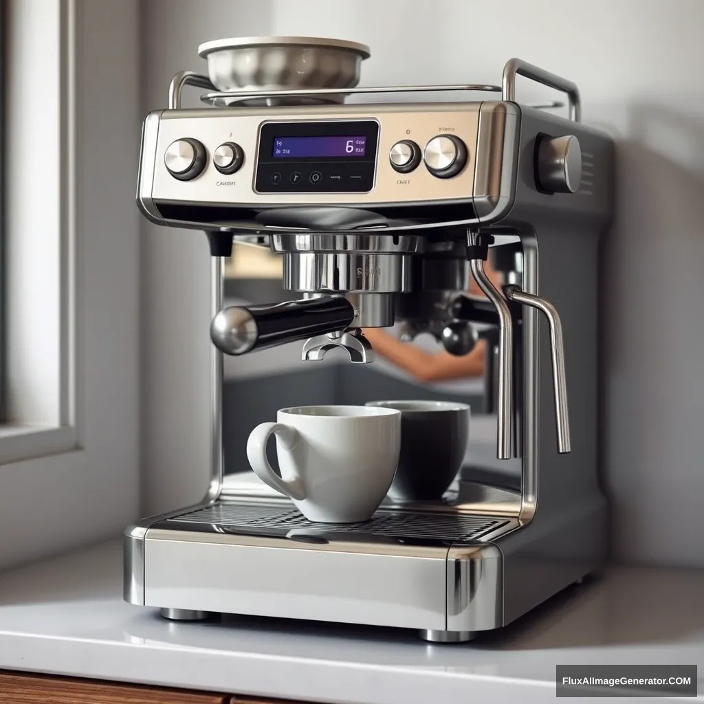 A coffee machine, beautiful. - Image