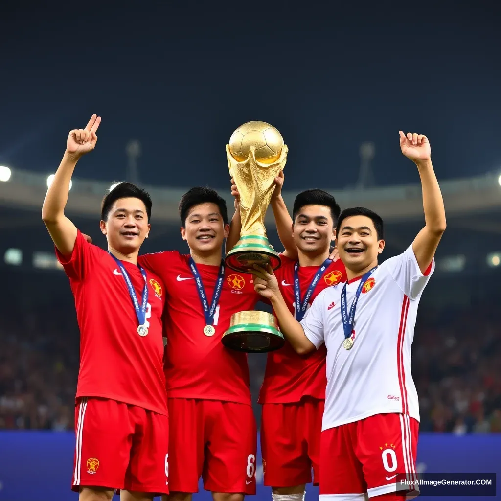 "China men's national football team, FIFA World Cup champion."