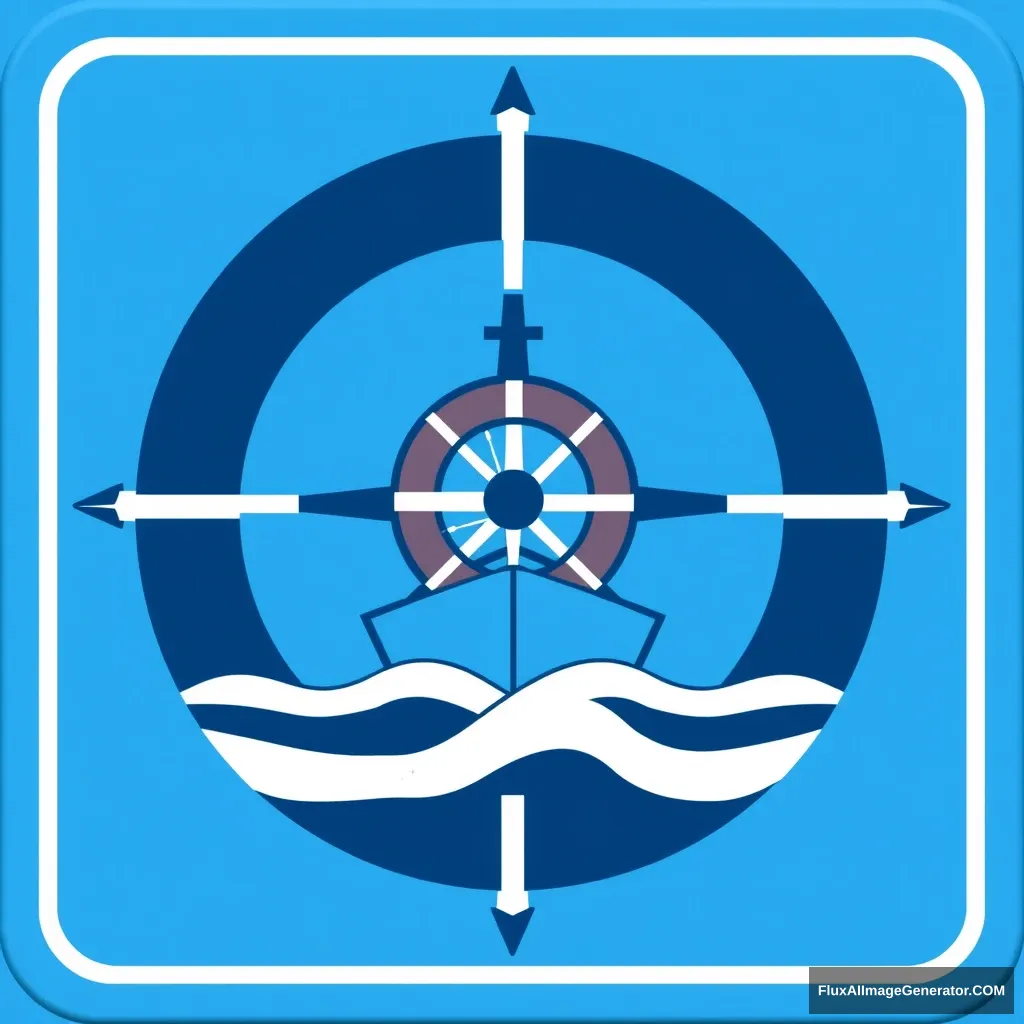 Vessel Safety Navigation Icon - Image