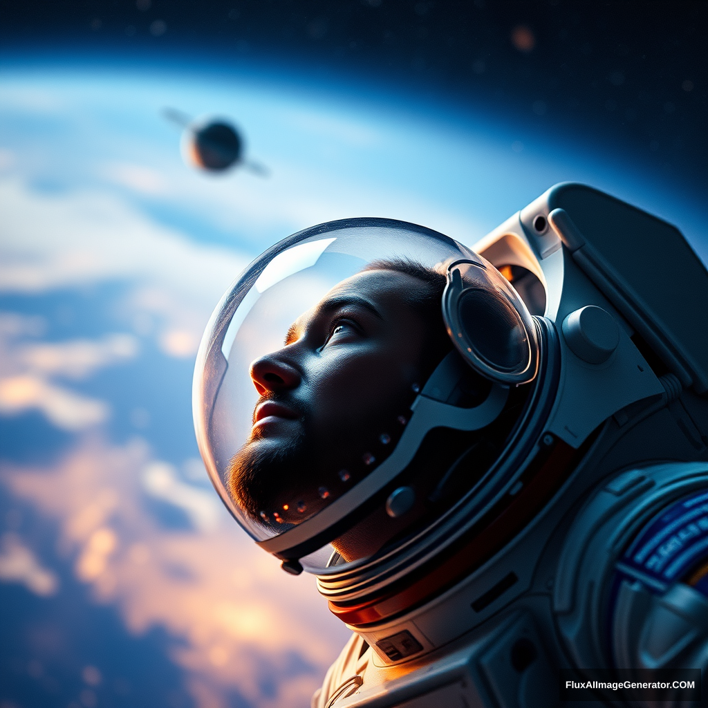 A man in space - Image