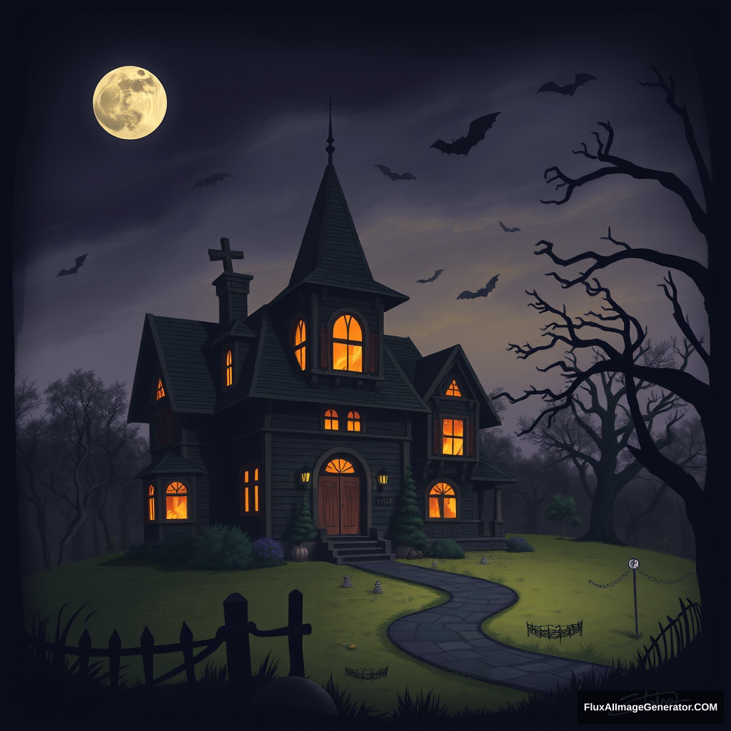 haunted house