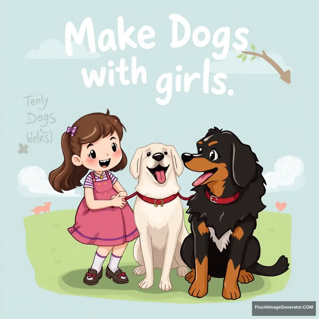 "Make dogs with girls." - Image