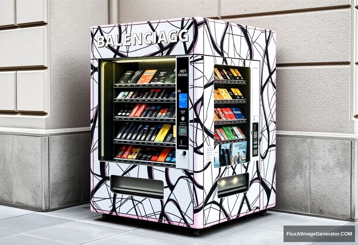 Balenciaga vending machine - Image