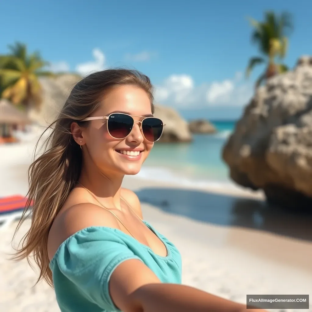 SNAPCHAT GIRL ON BEACH