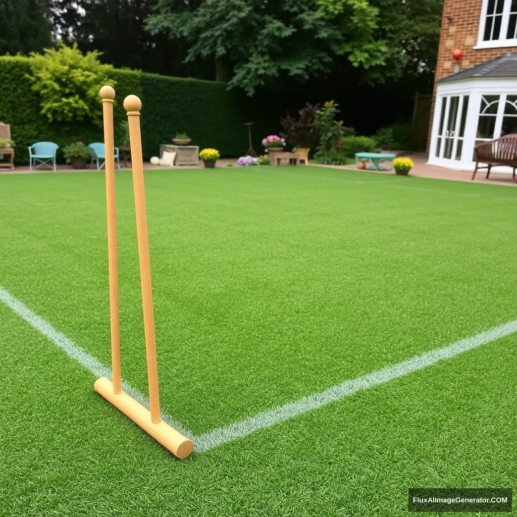 Croquet lawn