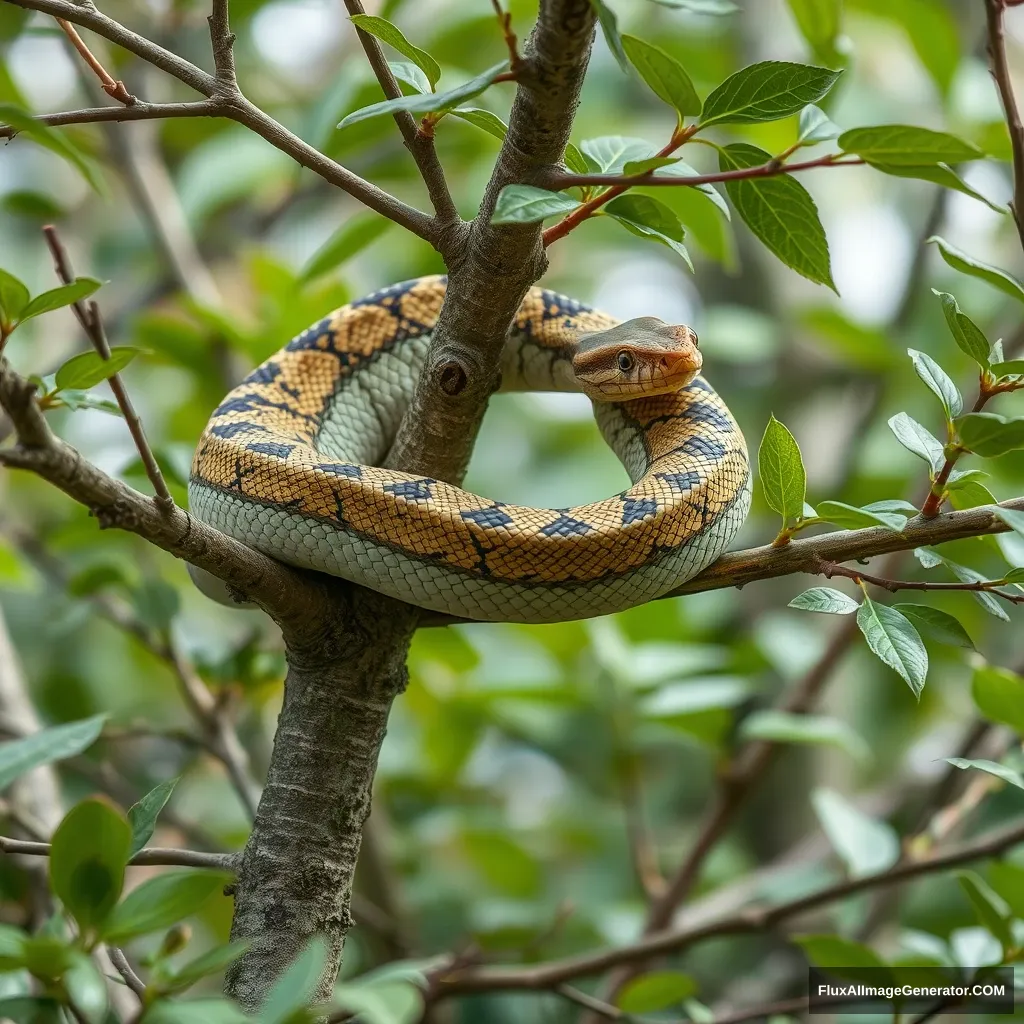 Python in tree - Image