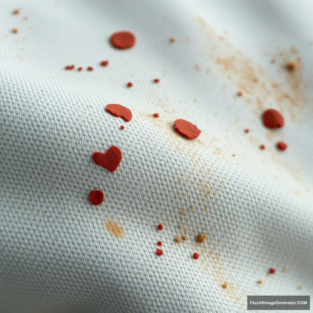 Unreal Engine texture, fabric with stain and dust. - Image