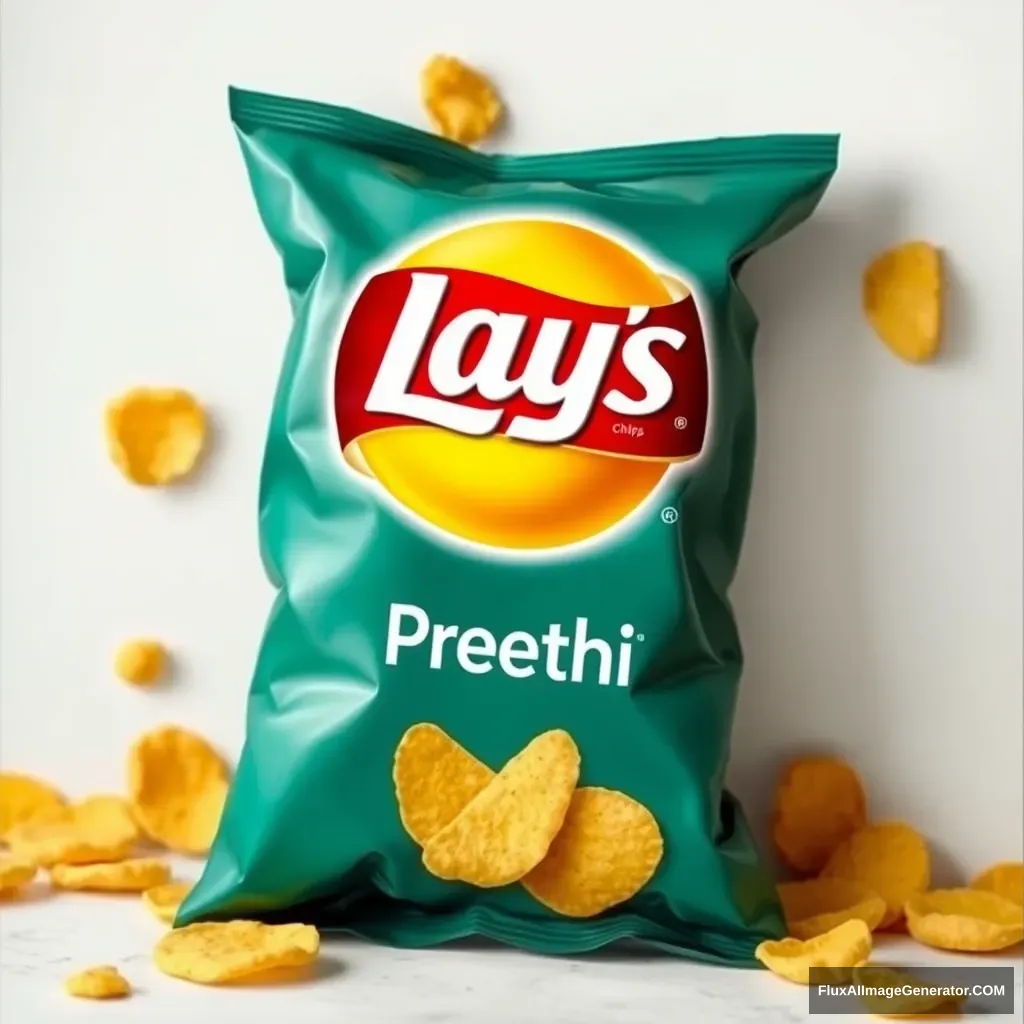 Lays chips advertisement named Preethi.