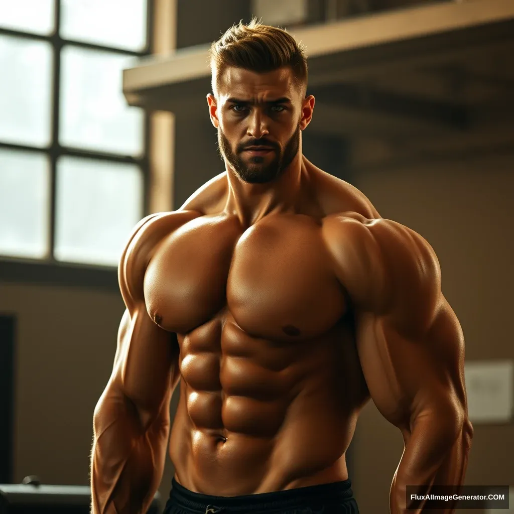 muscular hunk - Image