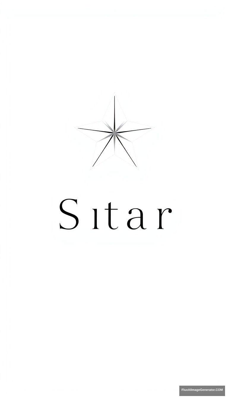 Design a minimalist logo for a premium airport lounge service, featuring the letter 'S' symbolizing 'Star' and subtly incorporating the shape of a six-pointed star. The design should be in black and white, focusing on elegance and simplicity. - Image