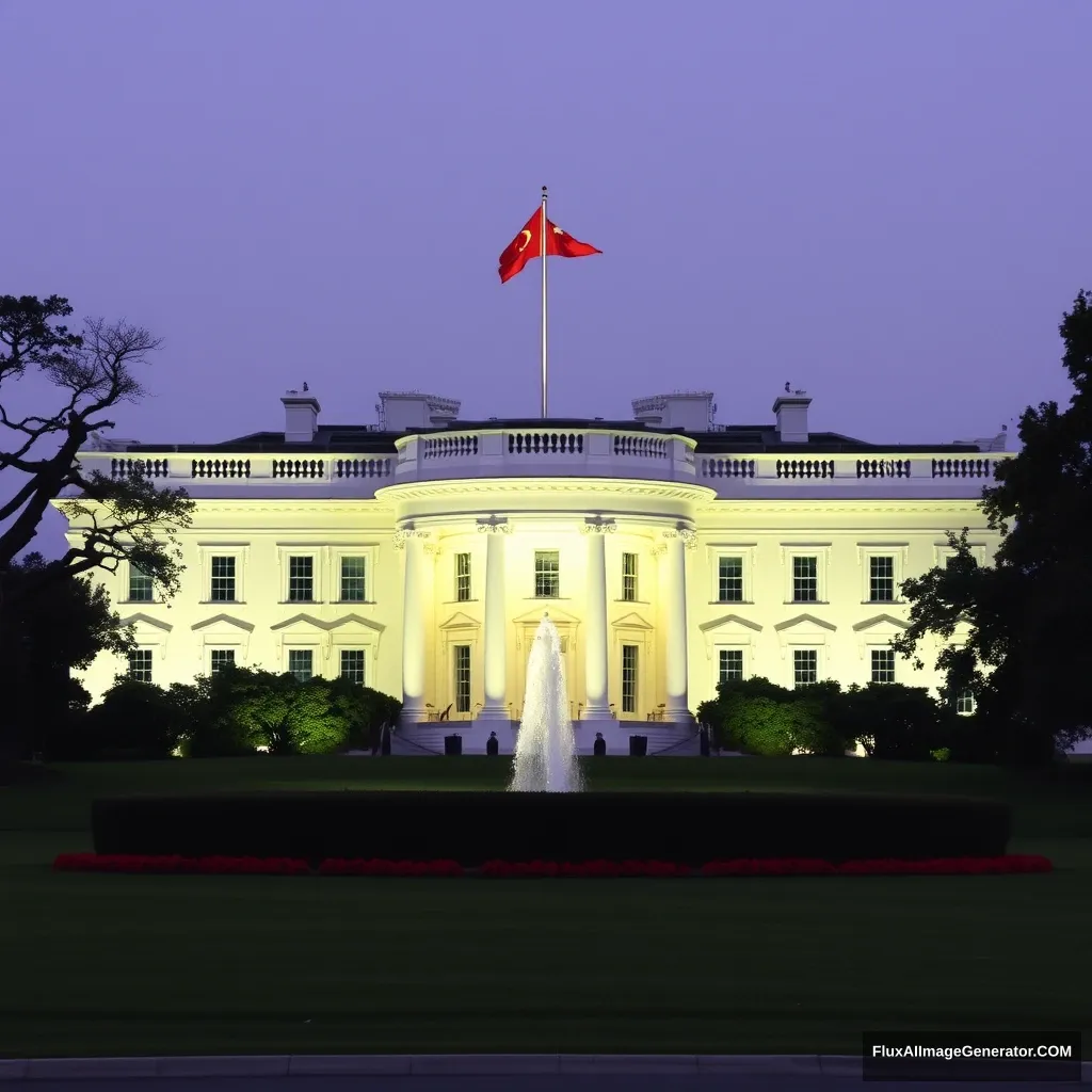 'PLA occupies the White House in the United States.' - Image