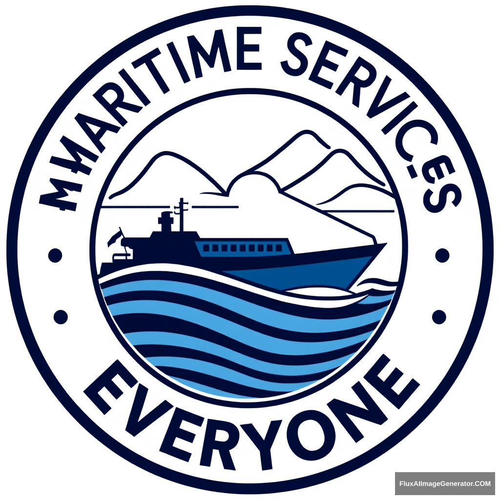 "Maritime services logo for everyone" - Image