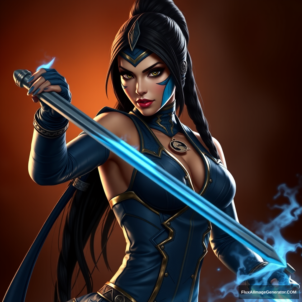 Kitana from Mortal Kombat - Image