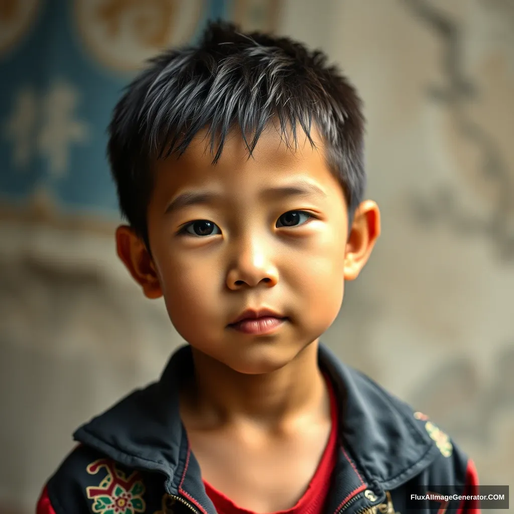 Chinese boy - Image