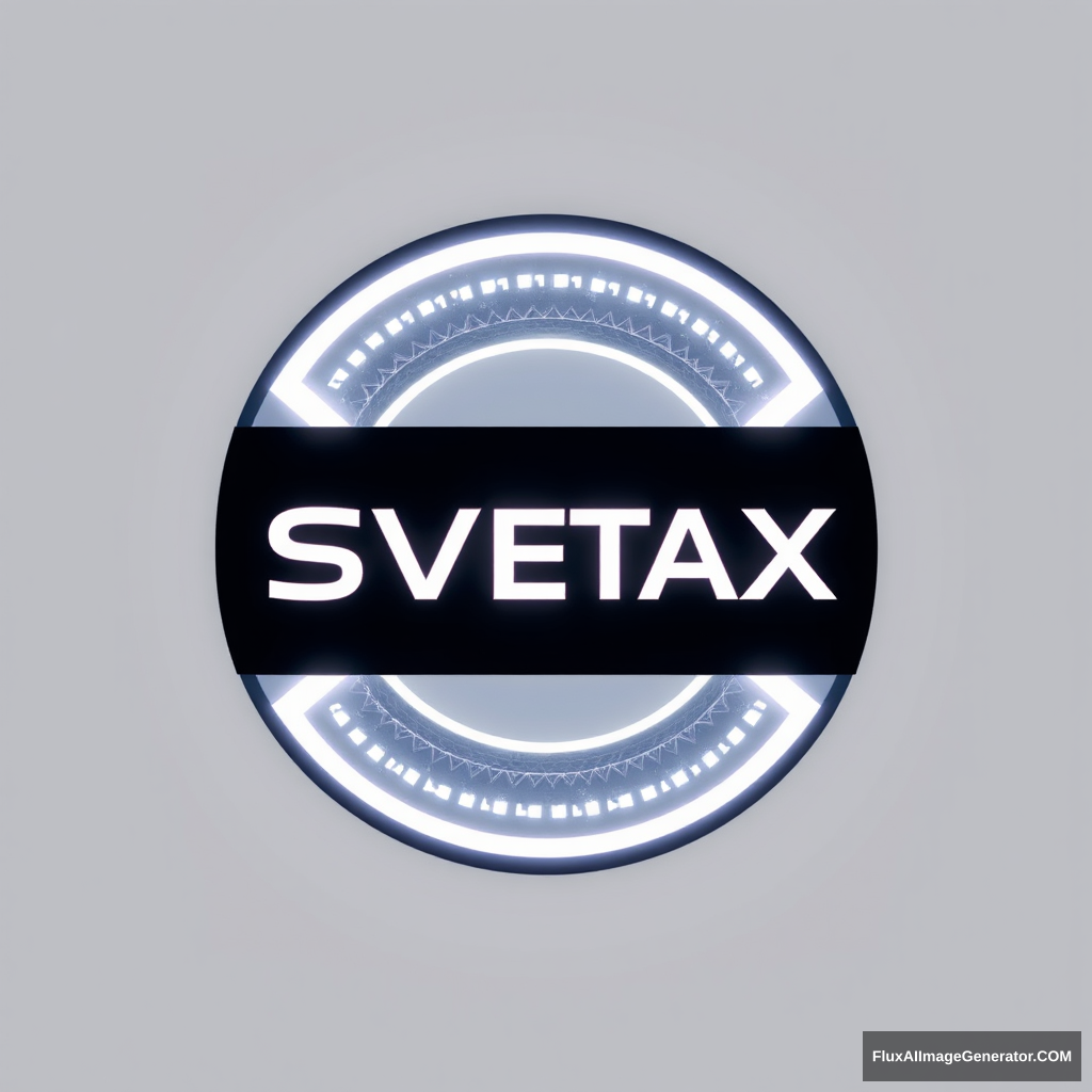 Modern SVETAX Led luminaire logo - Image