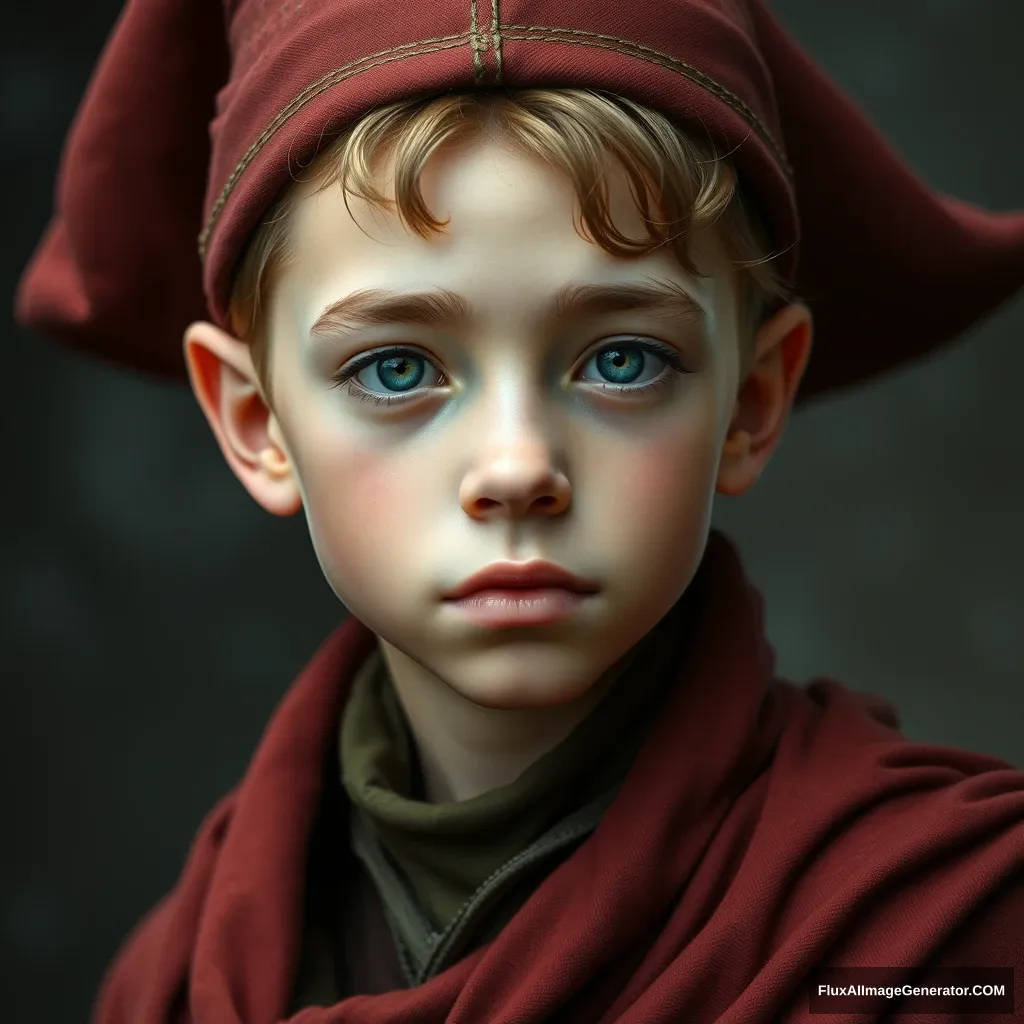 A young wizard with a smooth face. - Image