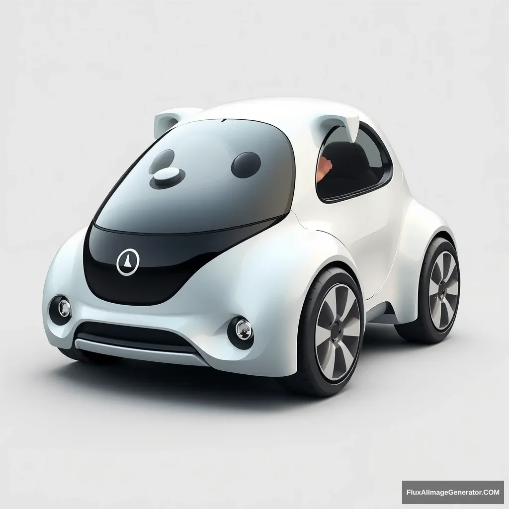 Product design for a car that resembles a dog. - Image