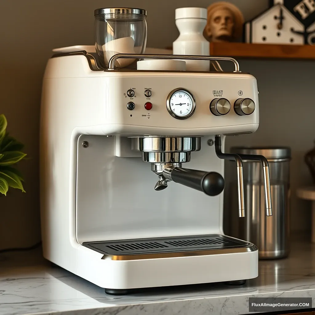 A coffee machine, beautiful. - Image