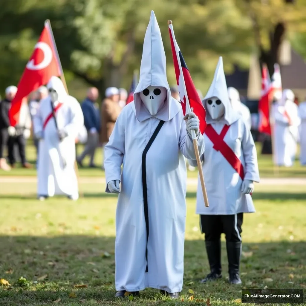 KKK costume