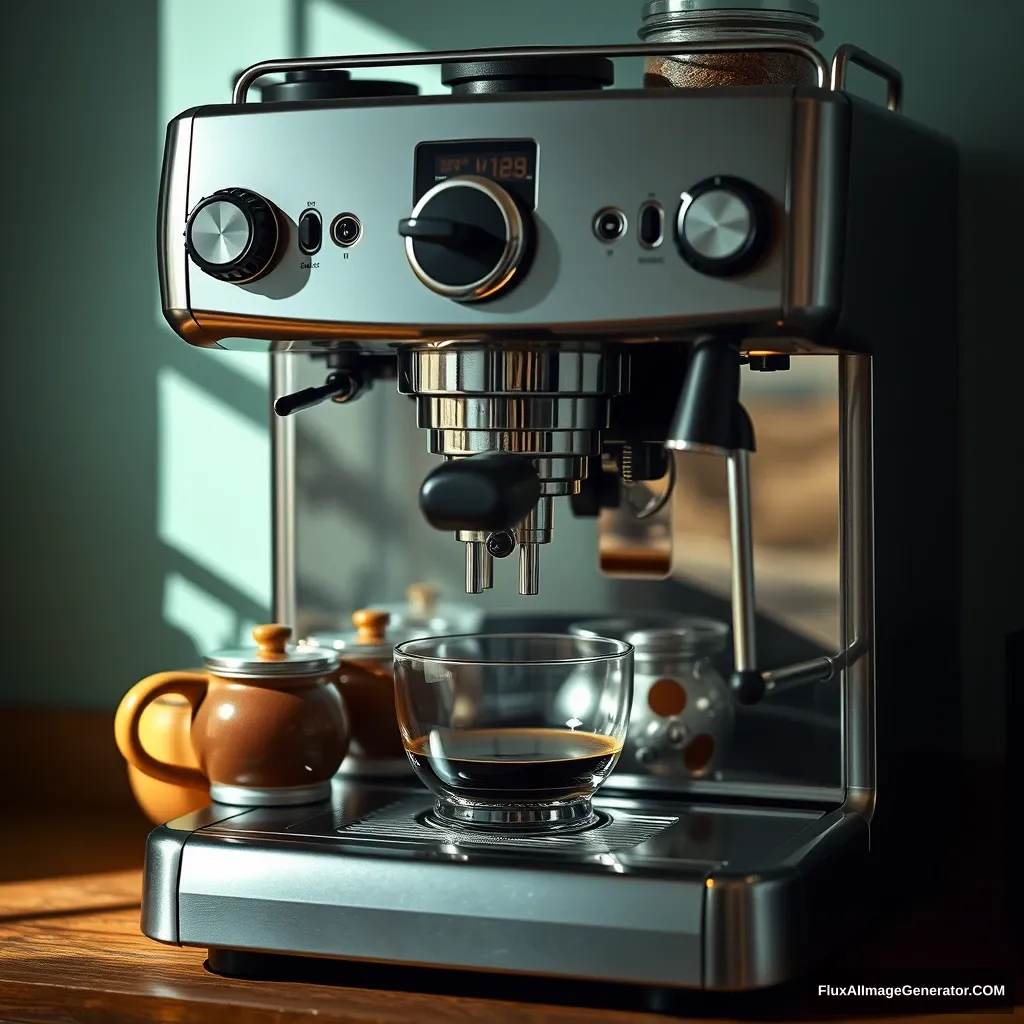 A coffee machine, beautiful. - Image