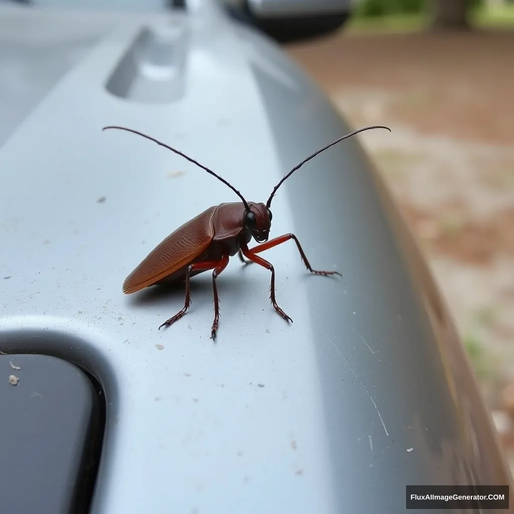 cockroaches bigger than a car