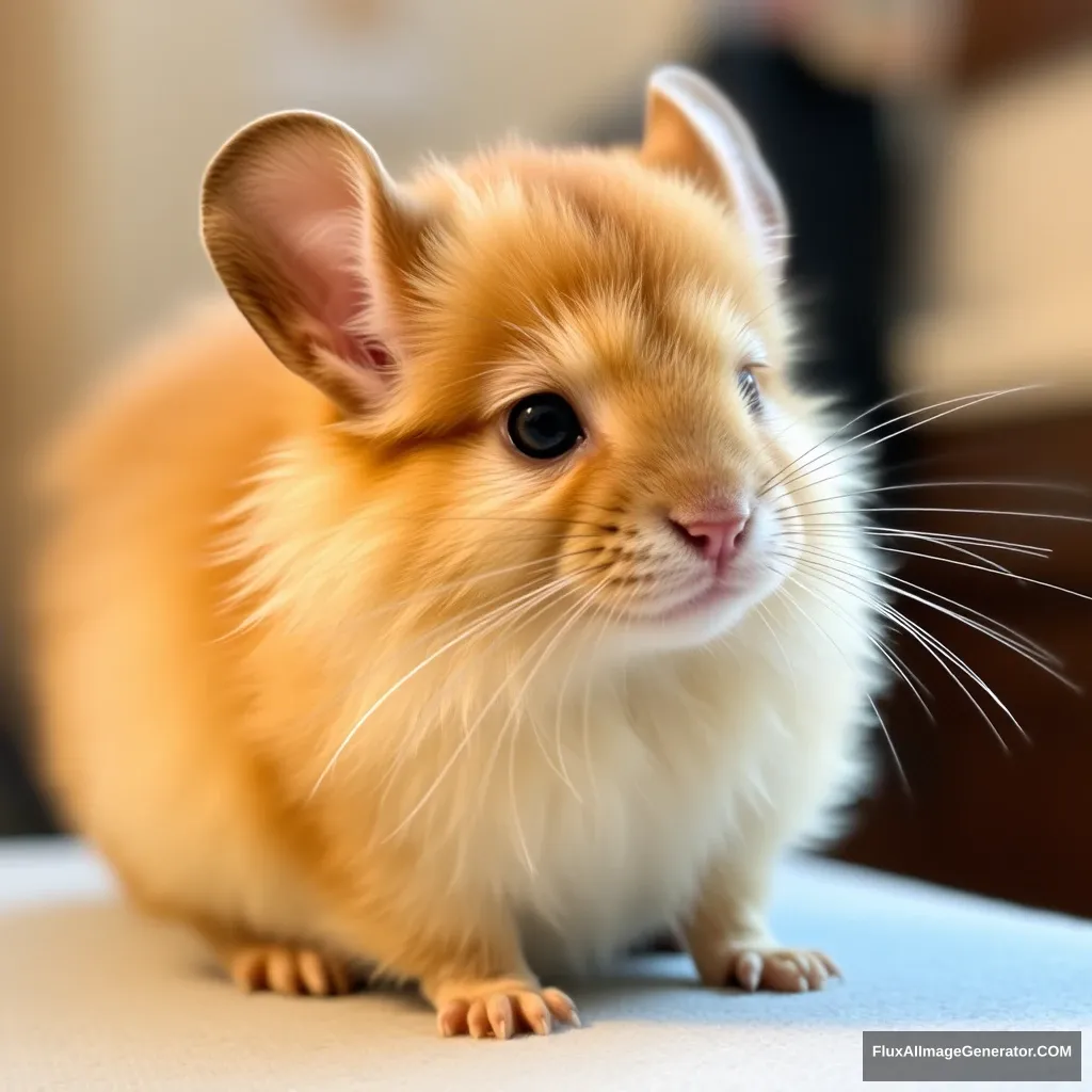 Golden Chinchilla, 5 years old, male.