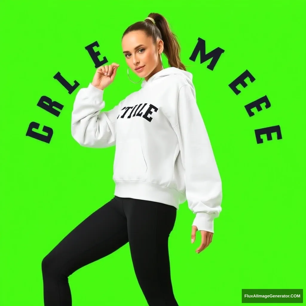 Fitness model influencer Emma's clothing line - Image