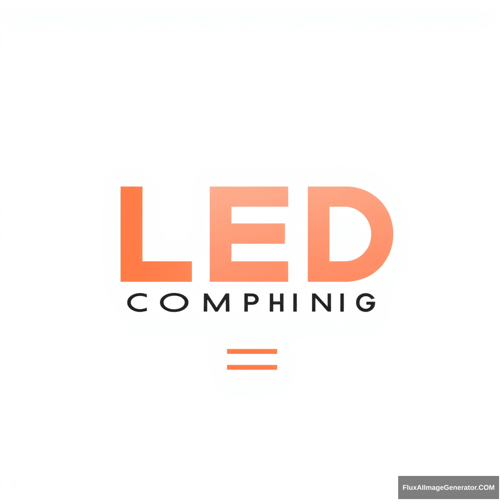 Led lighting company logo